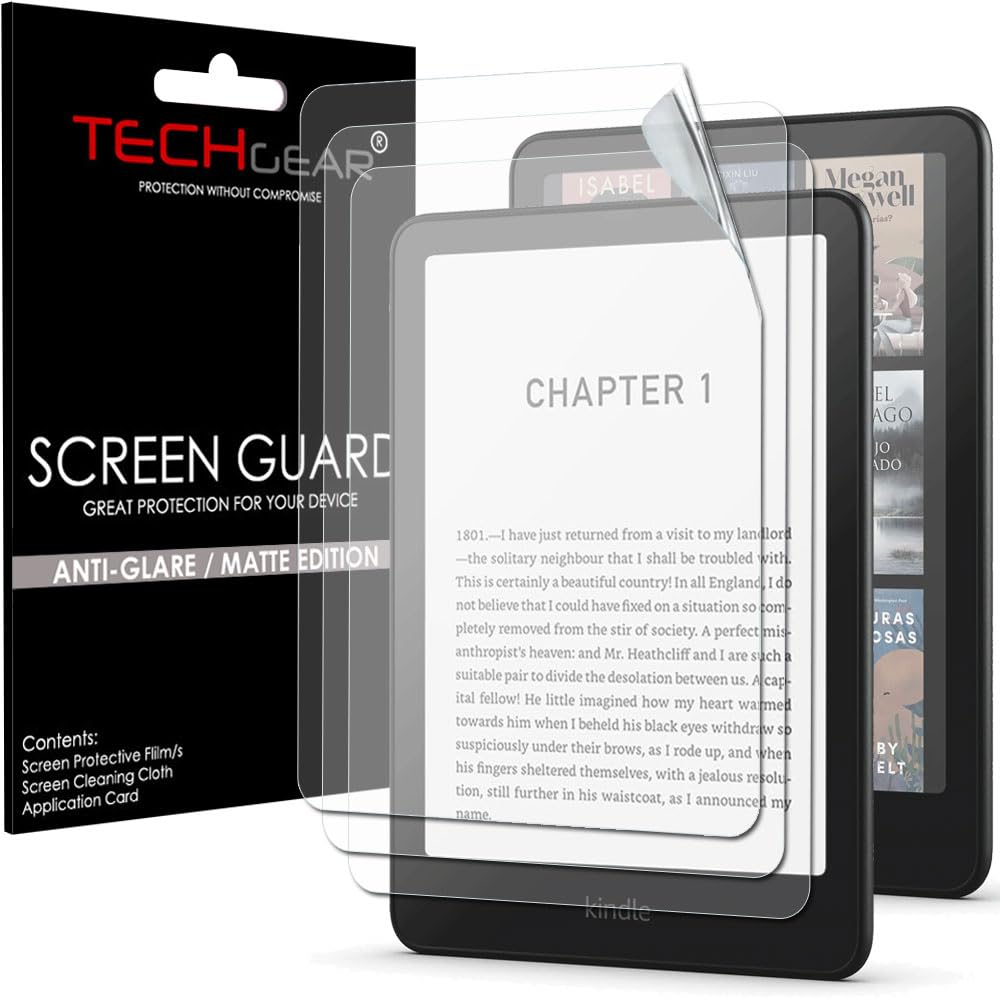 Amazon Kindle Paperwhite/Signature/Kids/Kindle Colorsoft (2024 / 12th Generation) Anti Glare, Matte Film Screen Protectors