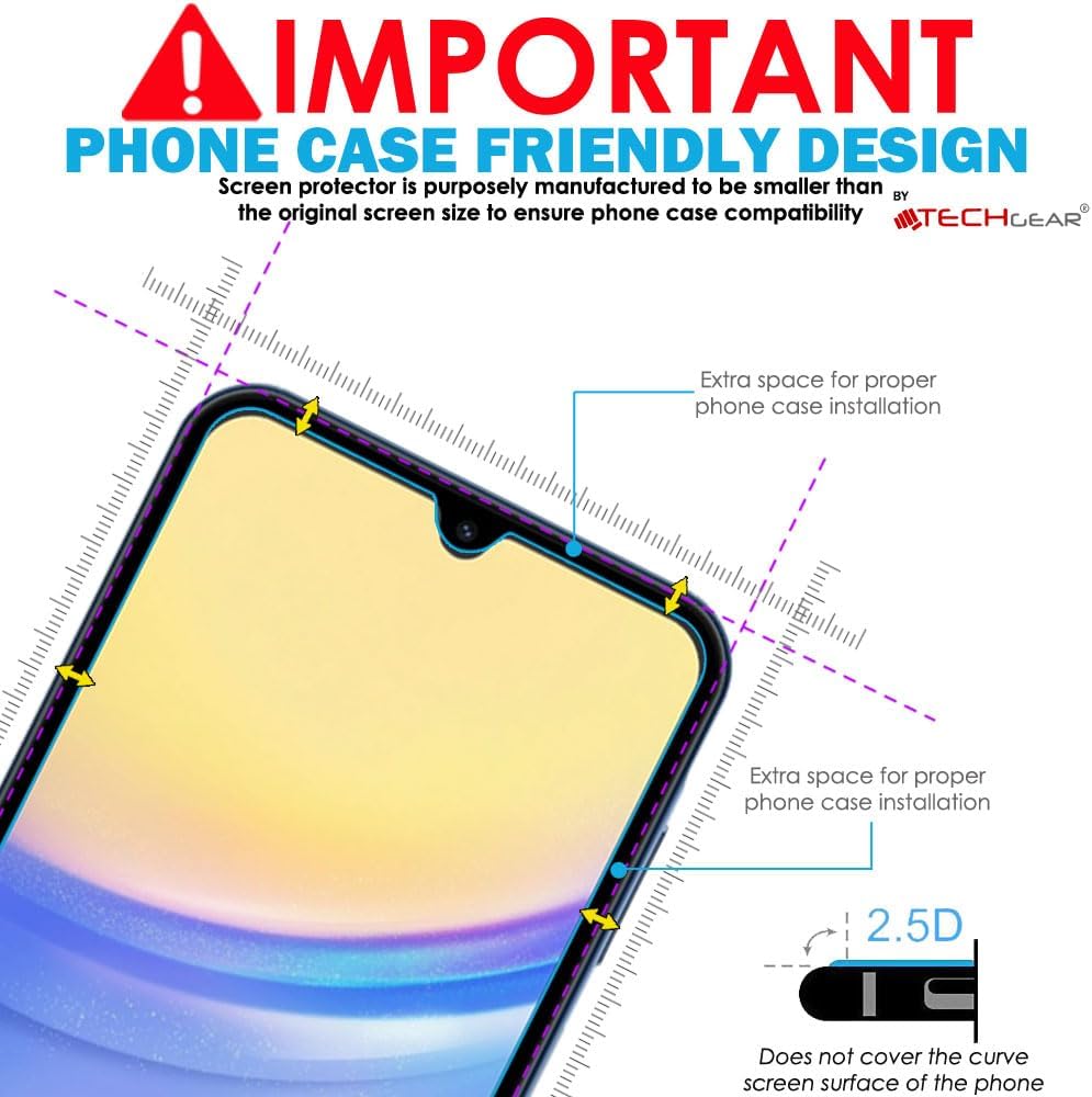 Samsung Galaxy A15 5G Tempered Glass Screen Protectors