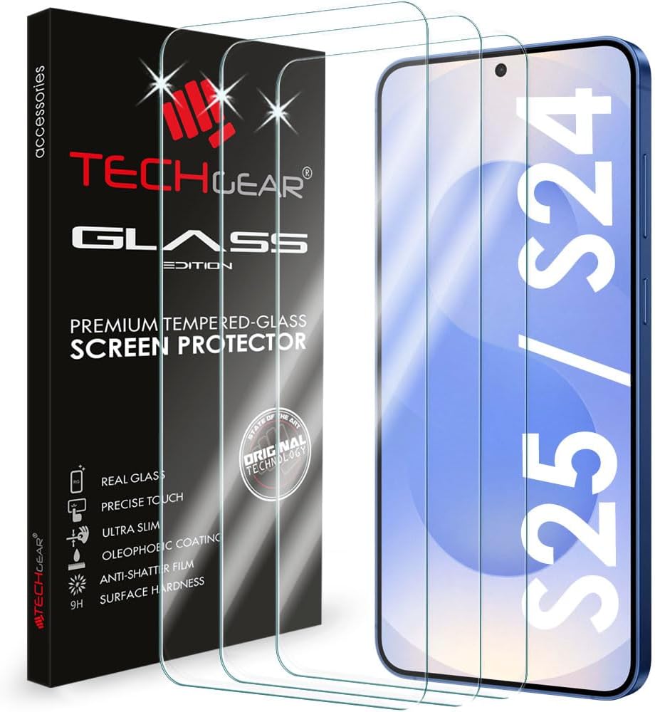 Samsung Galaxy S25 5G Tempered Glass Screen Protectors
