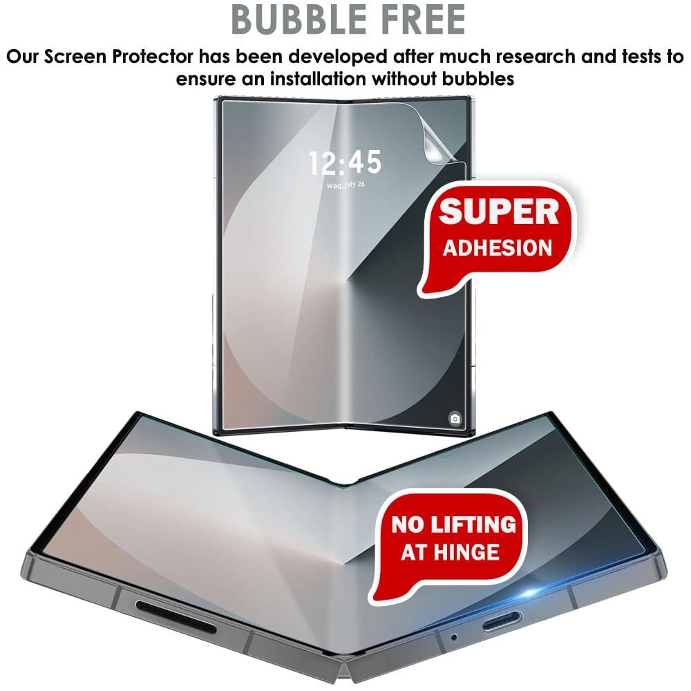 Samsung Galaxy Z Fold 6 Full Coverage EPU Film Screen Protectors