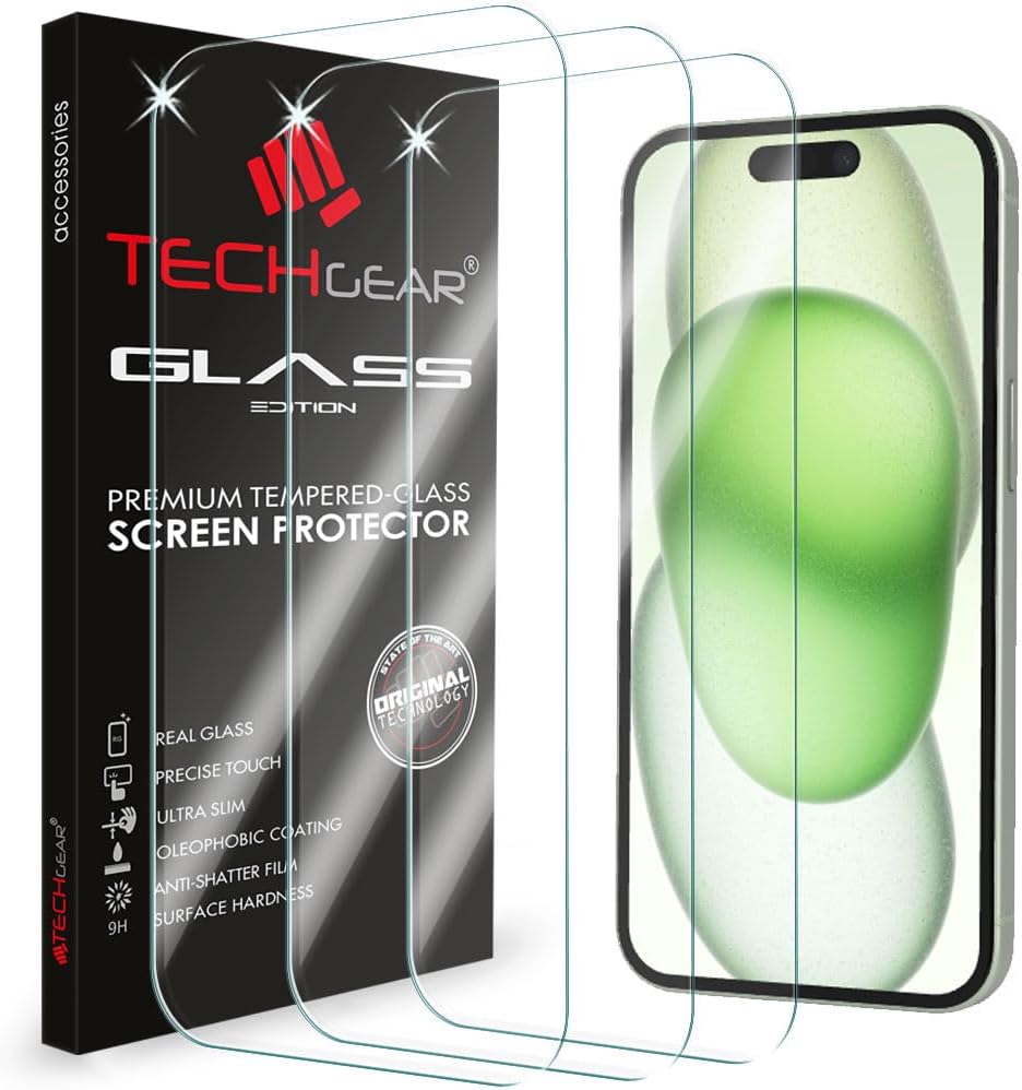 iPhone 15 Plus Tempered Glass Screen Protectors
