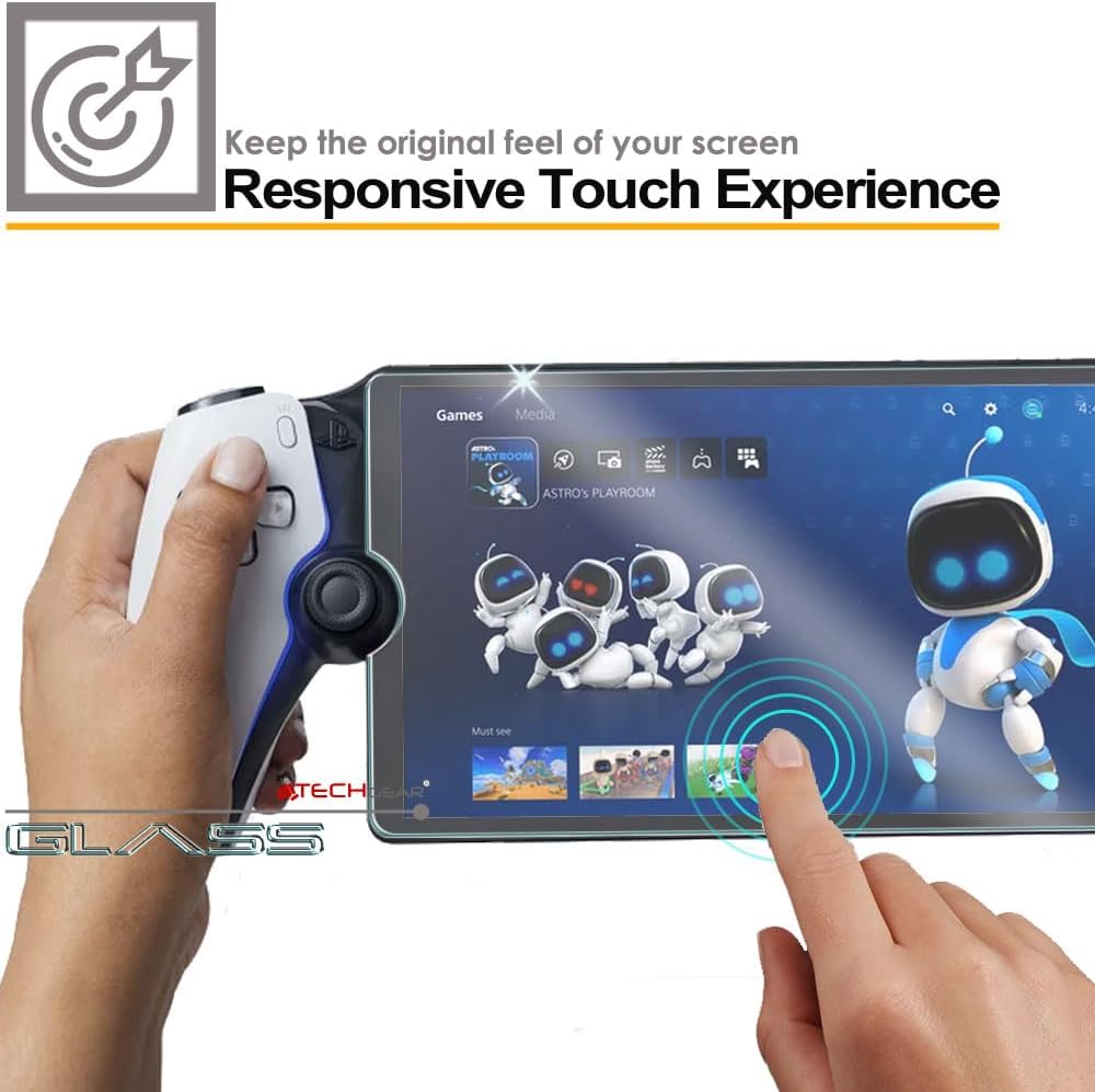 Sony PlayStation Portal Remote Player Anti Glare, Matte Tempered Glass Screen Protectors