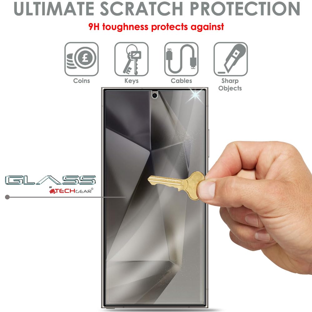 Samsung Galaxy S25 Ultra Anti Spy, Privacy Full Coverage 3D Tempered Glass Screen Protectors