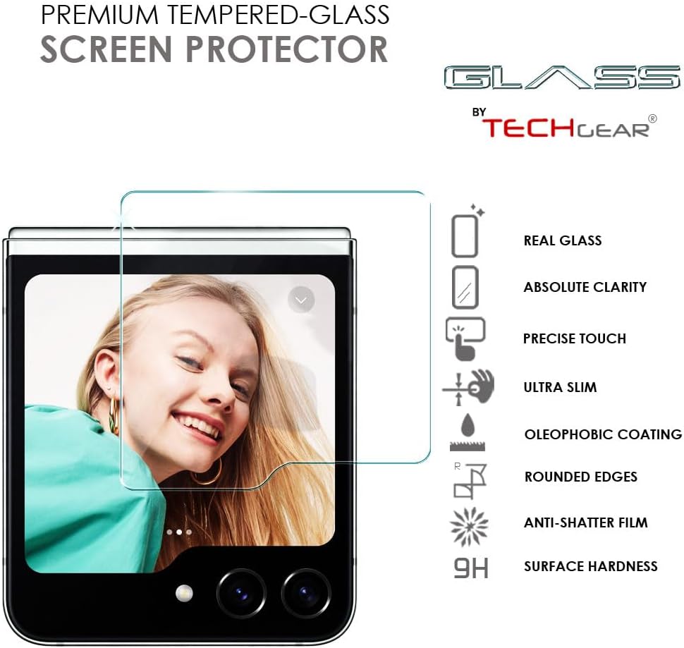 Samsung Galaxy Z Flip5 Tempered Glass Screen Protectors