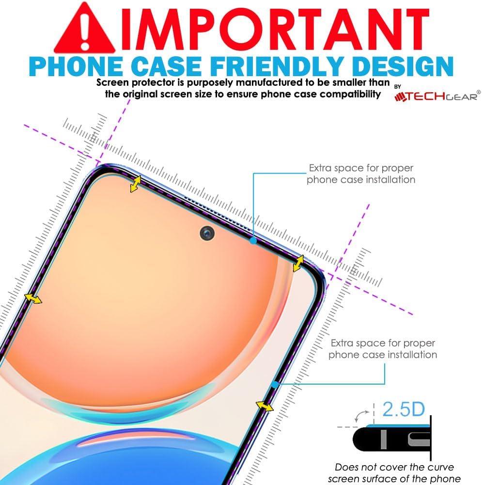 Honor 90 Lite 5G Tempered Glass Screen Protectors