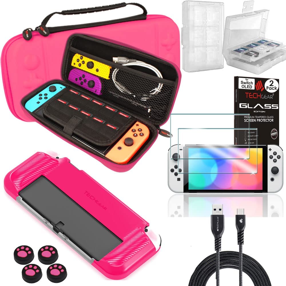 Nintendo Switch OLED Case & Accessory Bundle