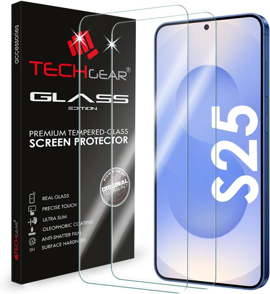 Samsung Galaxy S25 5G Tempered Glass Screen Protectors