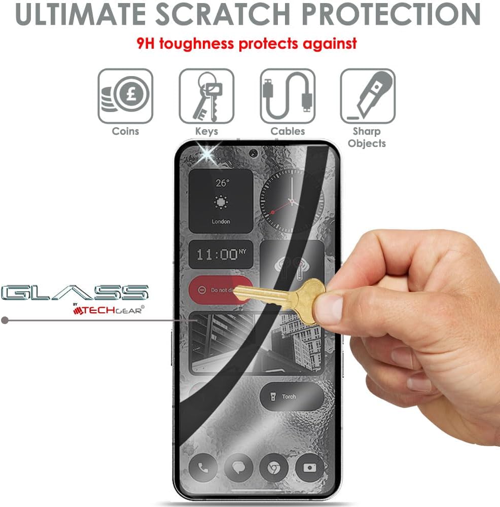 Nothing Phone 2a Anti Spy, Privacy Tempered Glass Screen Protectors