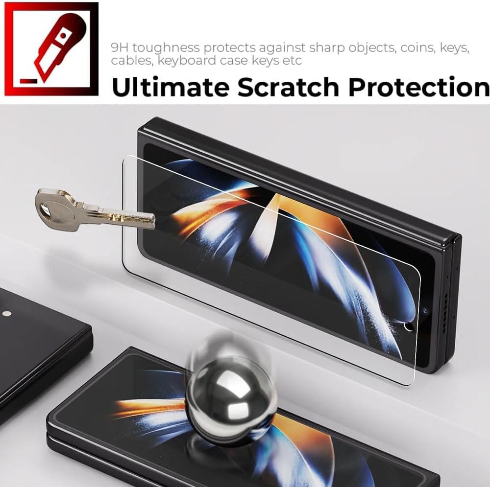 Samsung Galaxy Z Fold 4 Tempered Glass Screen Protectors