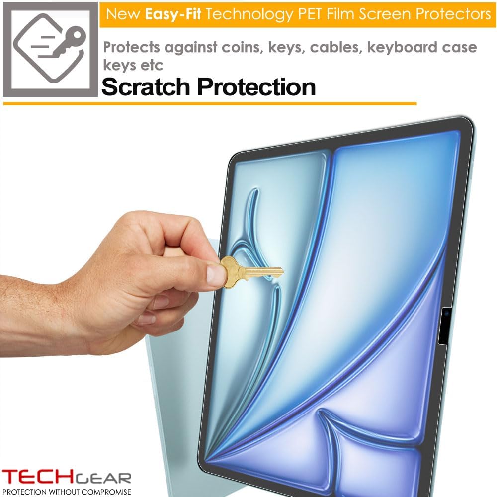 Apple iPad Air 13 inch 2025 / 2024, 7th & 6th Generation Anti Glare, Matte Film Screen Protectors