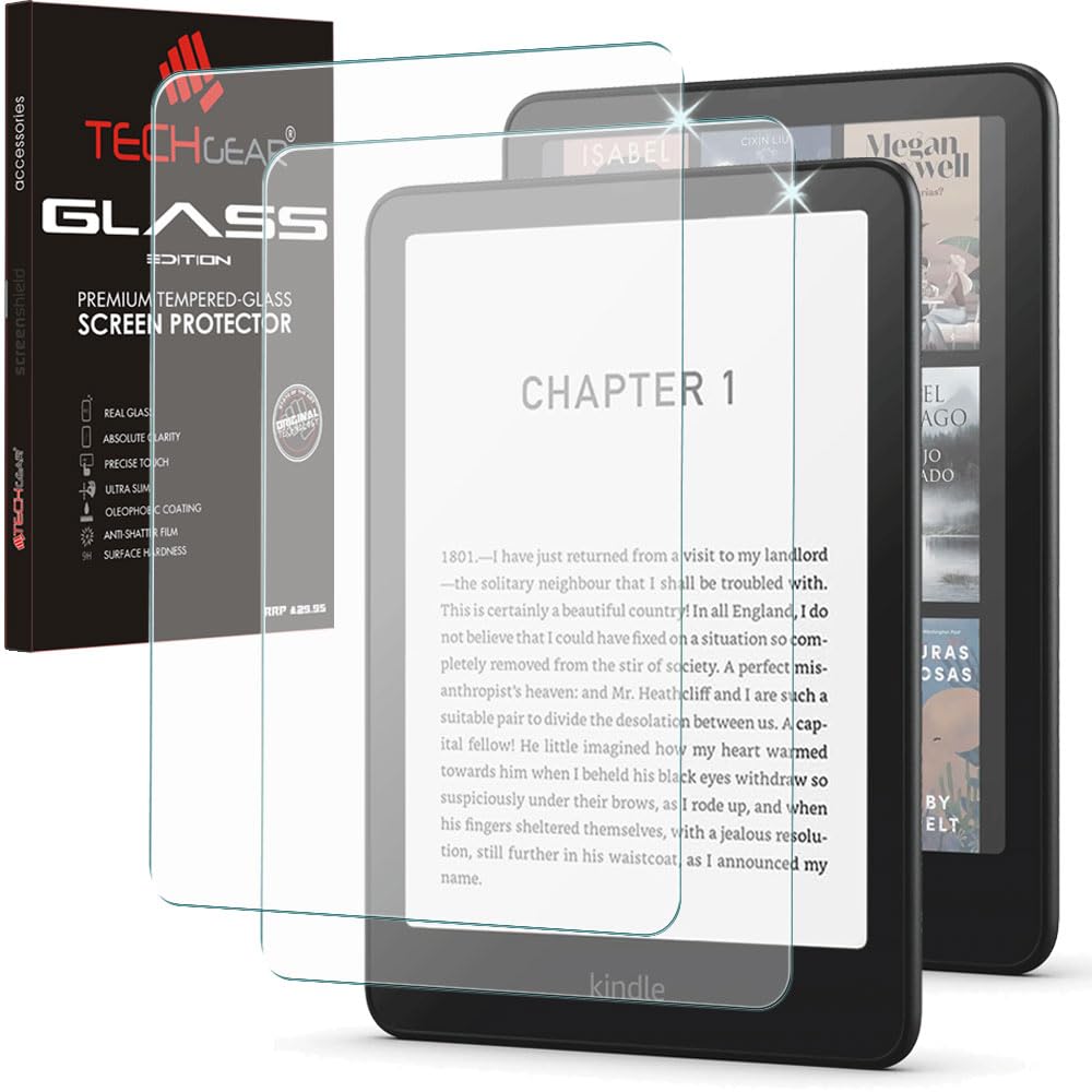 Amazon Kindle Paperwhite/Signature/Kids/Kindle Colorsoft (2024 / 12th Generation) Anti Glare, Matte Tempered Glass Screen Protectors