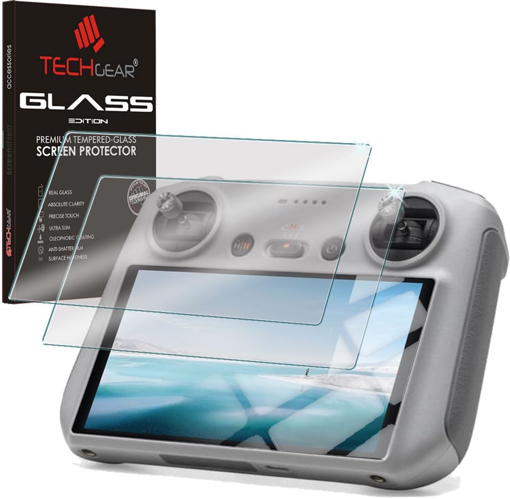 DJI RC / DJI RC 2 Anti Glare, Matte Tempered Glass Screen Protectors