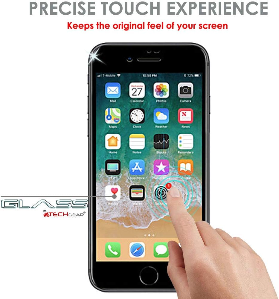 iPhone 8 Plus / 7 Plus Anti Spy, Privacy Full Coverage 3D Tempered Glass Screen Protectors