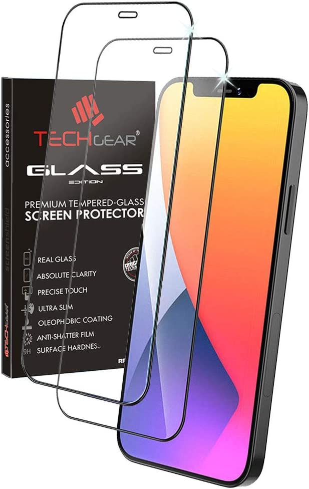 iPhone 12 Pro Max Full Coverage 3D Tempered Glass Screen Protectors
