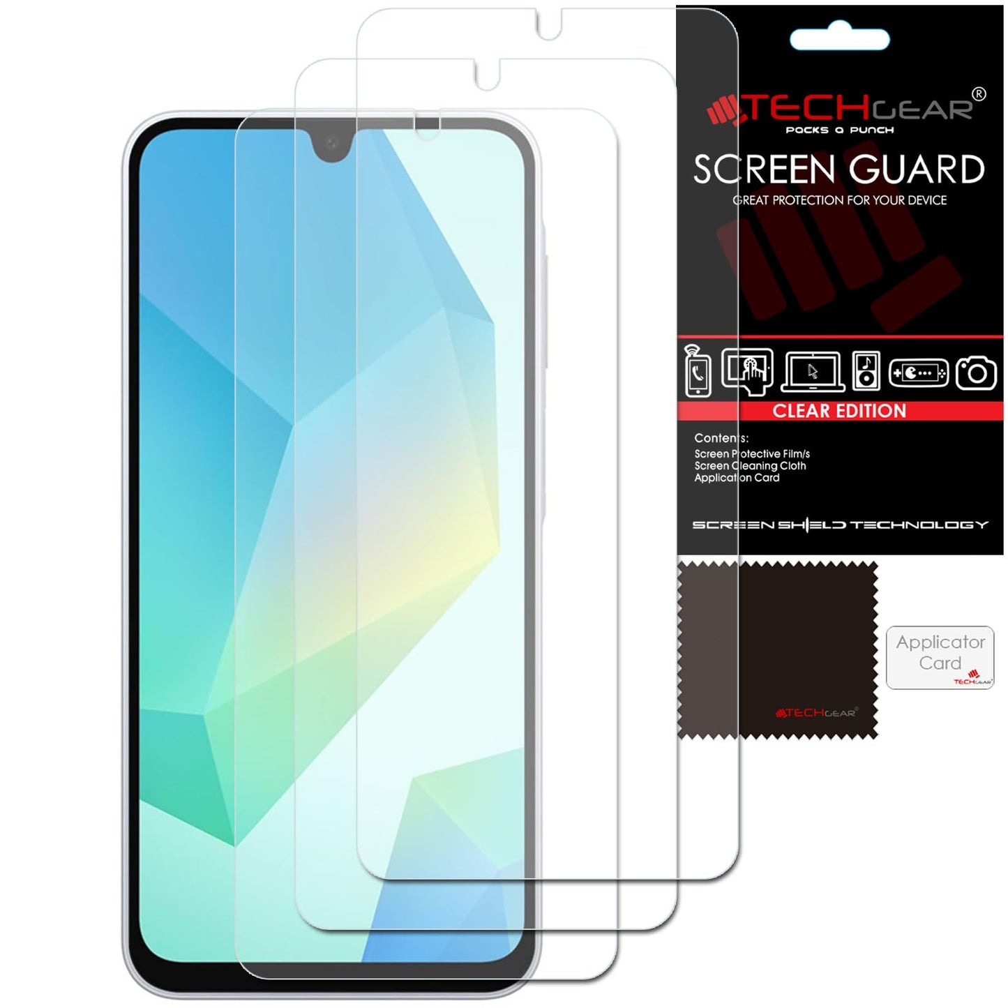 Samsung Galaxy A16 5G / A16 4G Clear Film Screen Protectors