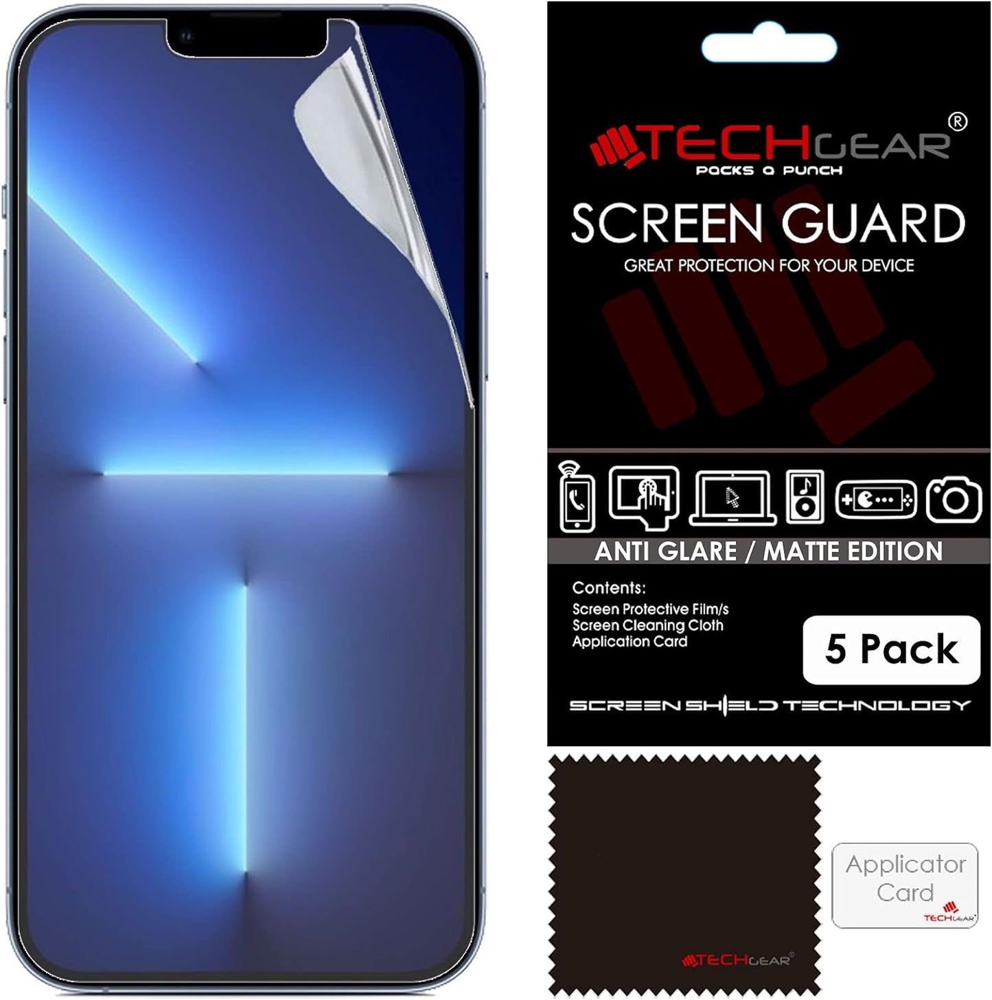 iPhone 14 Anti Glare, Matte Film Screen Protectors