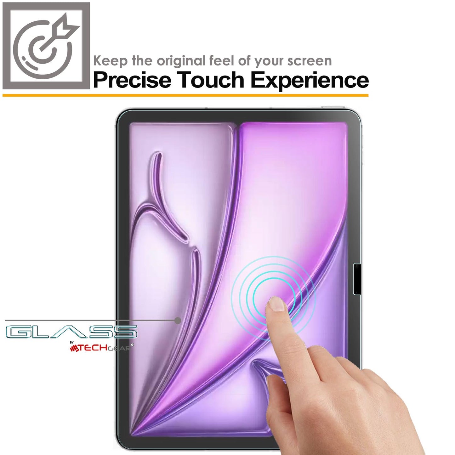 Apple iPad Air 13 inch 2025 / 2024, 7th & 6th Generation Anti Glare, Matte Tempered Glass Screen Protectors