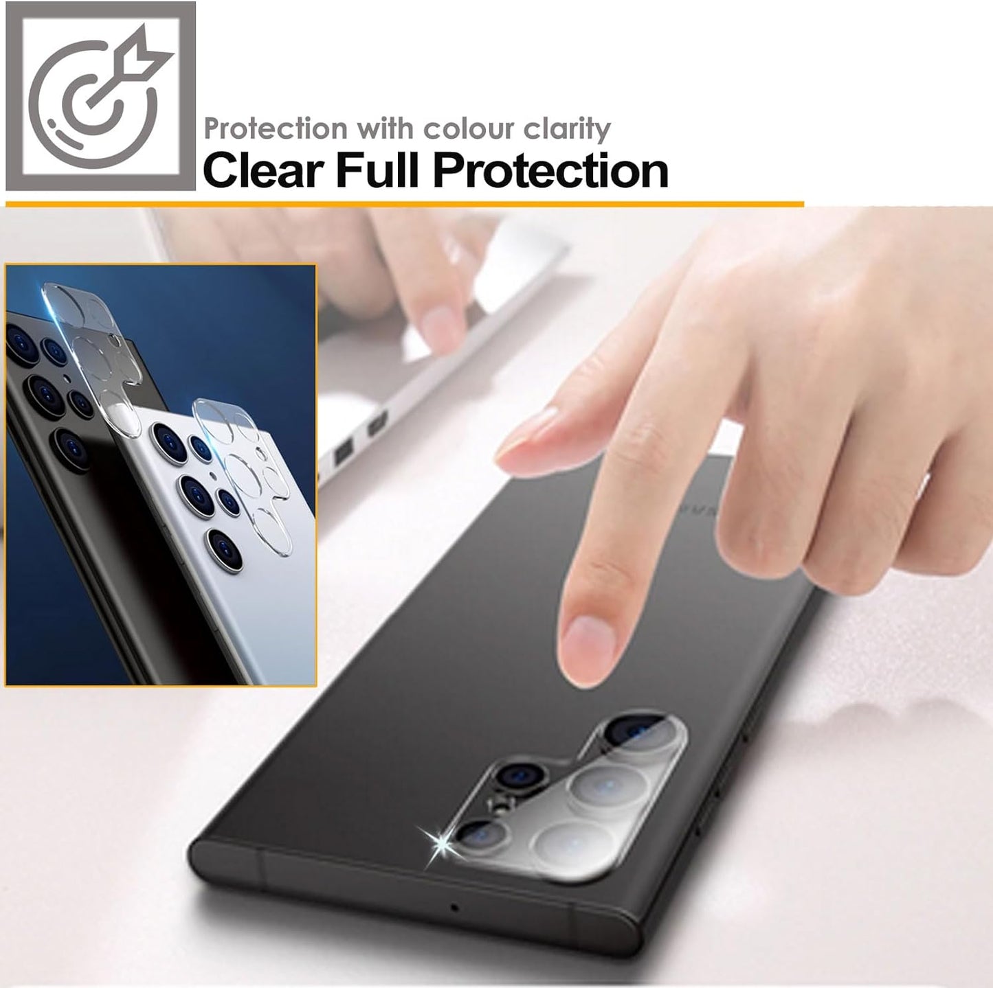 Samsung Galaxy S24 Ultra FUll Camera Lens Protector