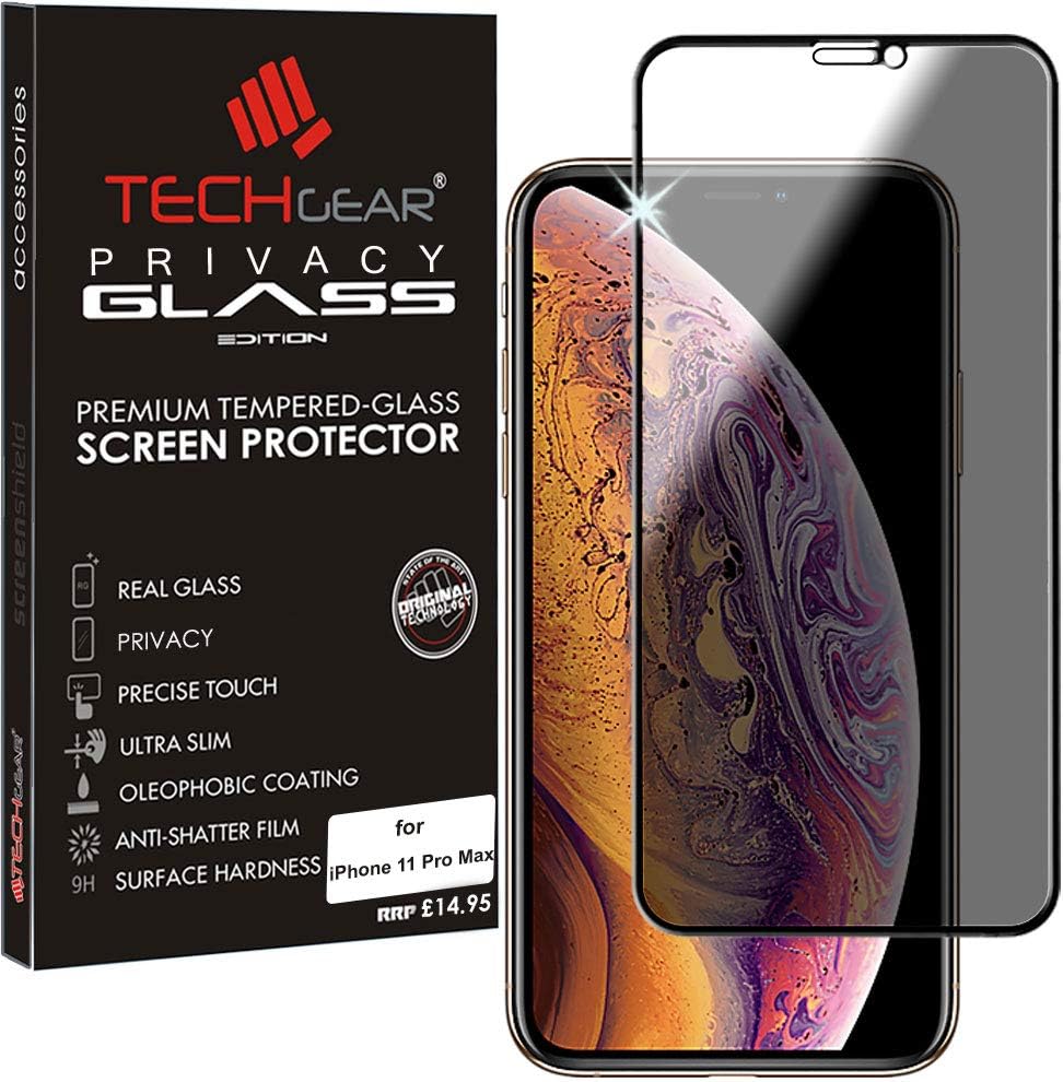 iPhone 11 Pro / iPhoen XS / X Anti Spy, Privacy Full Coverage 3D Tempered Glass Screen Protectors