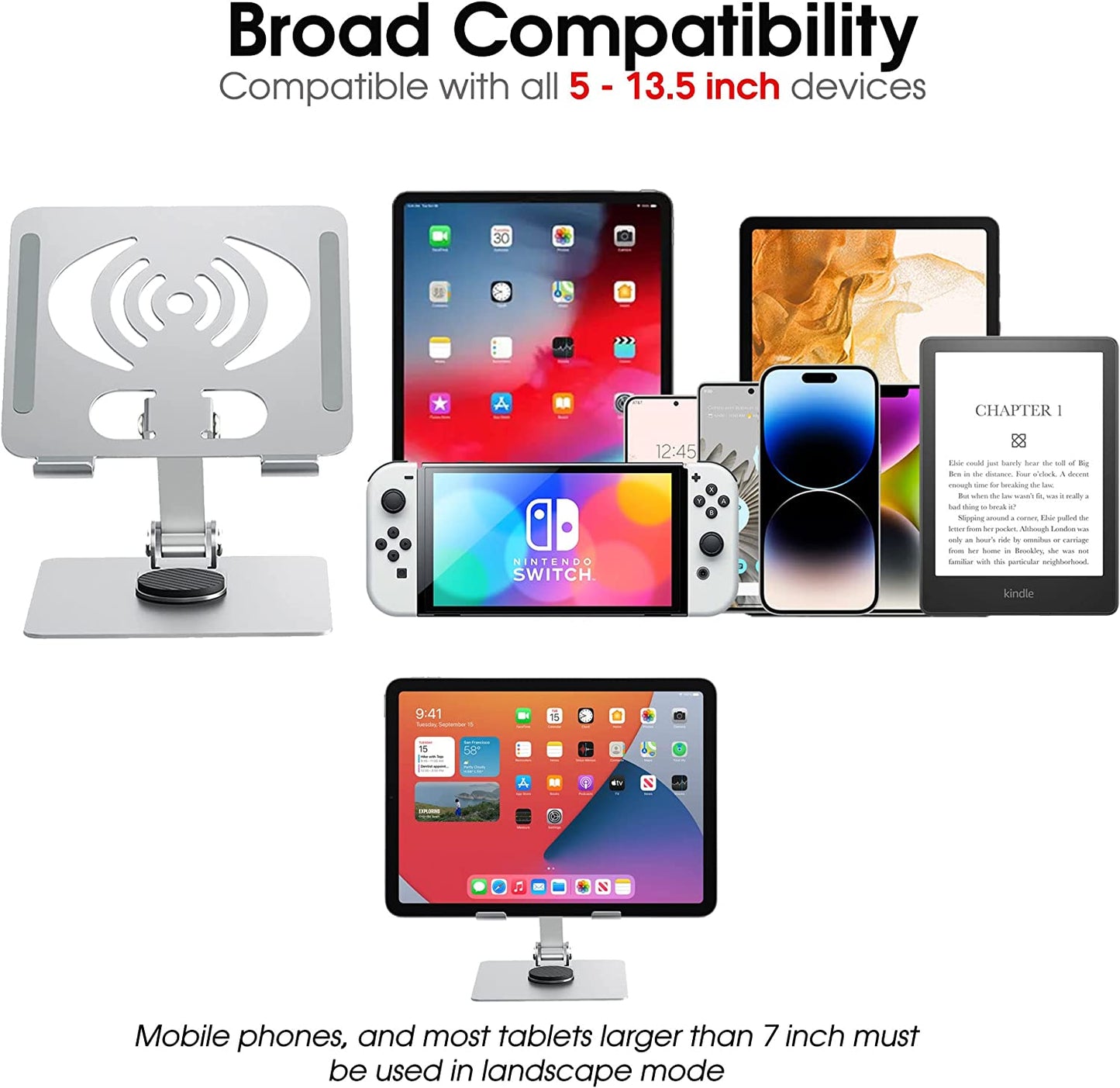 360° Rotatable Tablet Stand