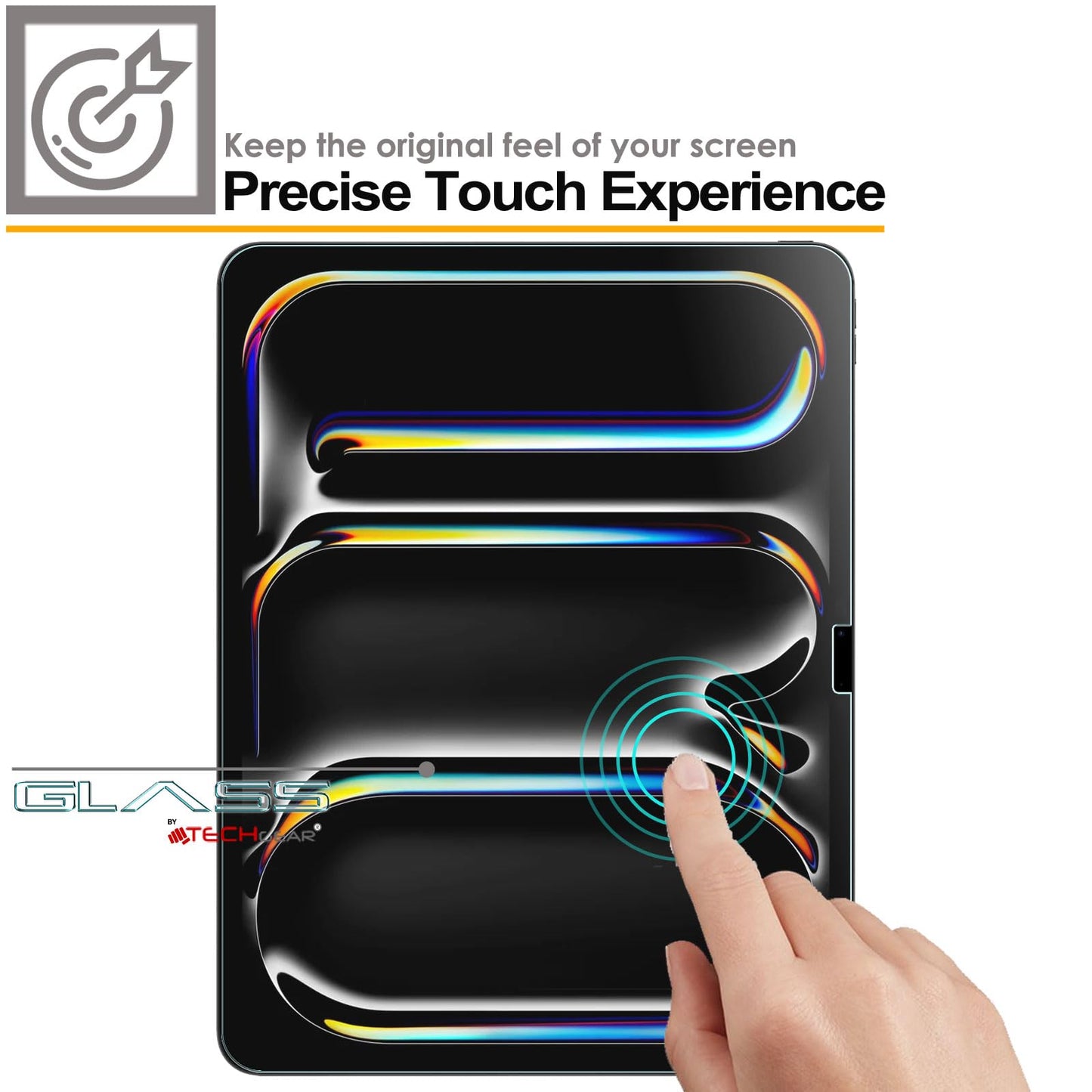 Apple iPad Pro 13" (M4) 2024, 7th Generation Anti Glare, Matte Tempered Glass Screen Protectors