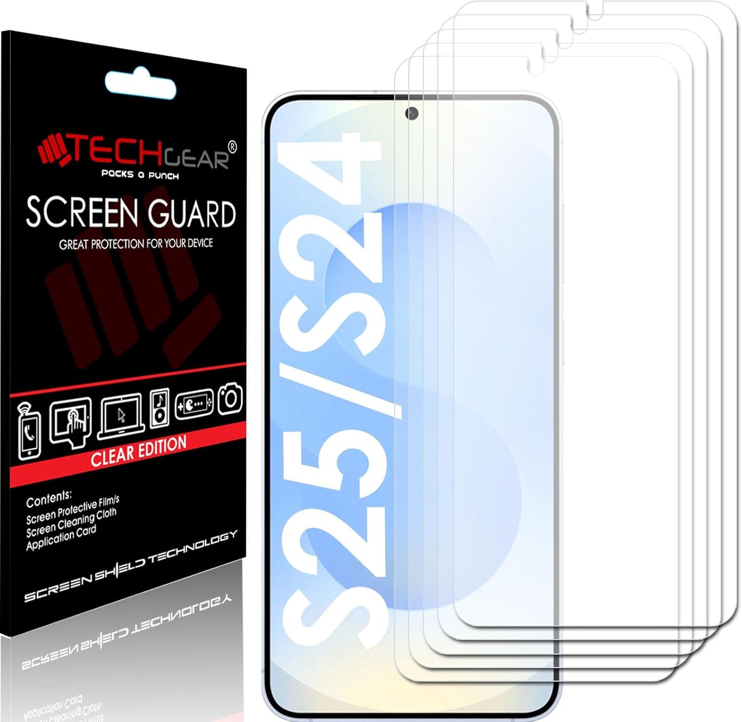 Samsung Galaxy S25 5G Clear Film Screen Protector