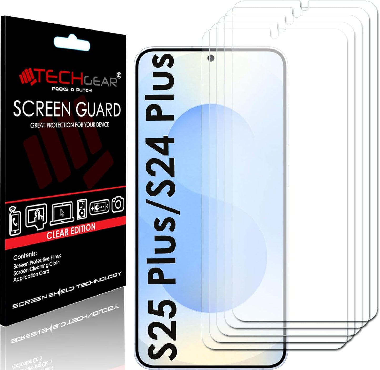 Samsung Galaxy S25 Plus Clear Film Screen Protector