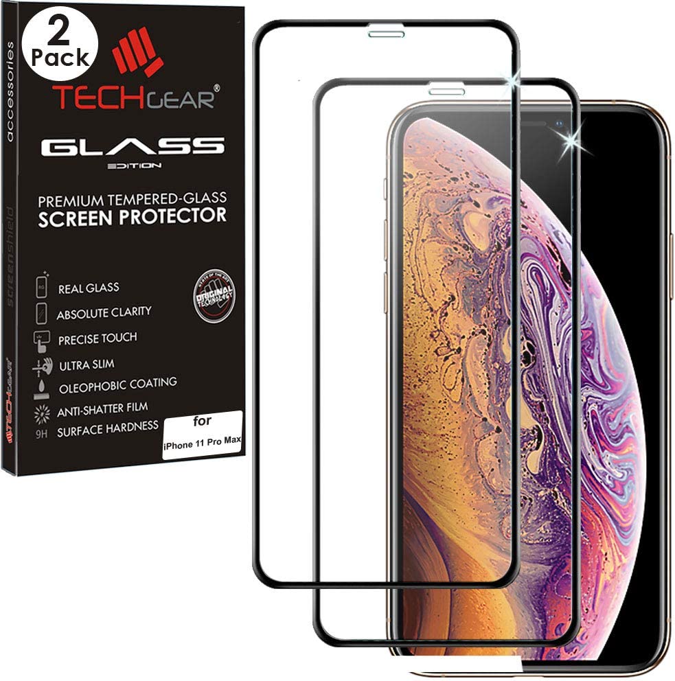 iPhone 11 Pro Max / iPhone XS Max Full Coverage 3D Tempered Glass Screen Protectors