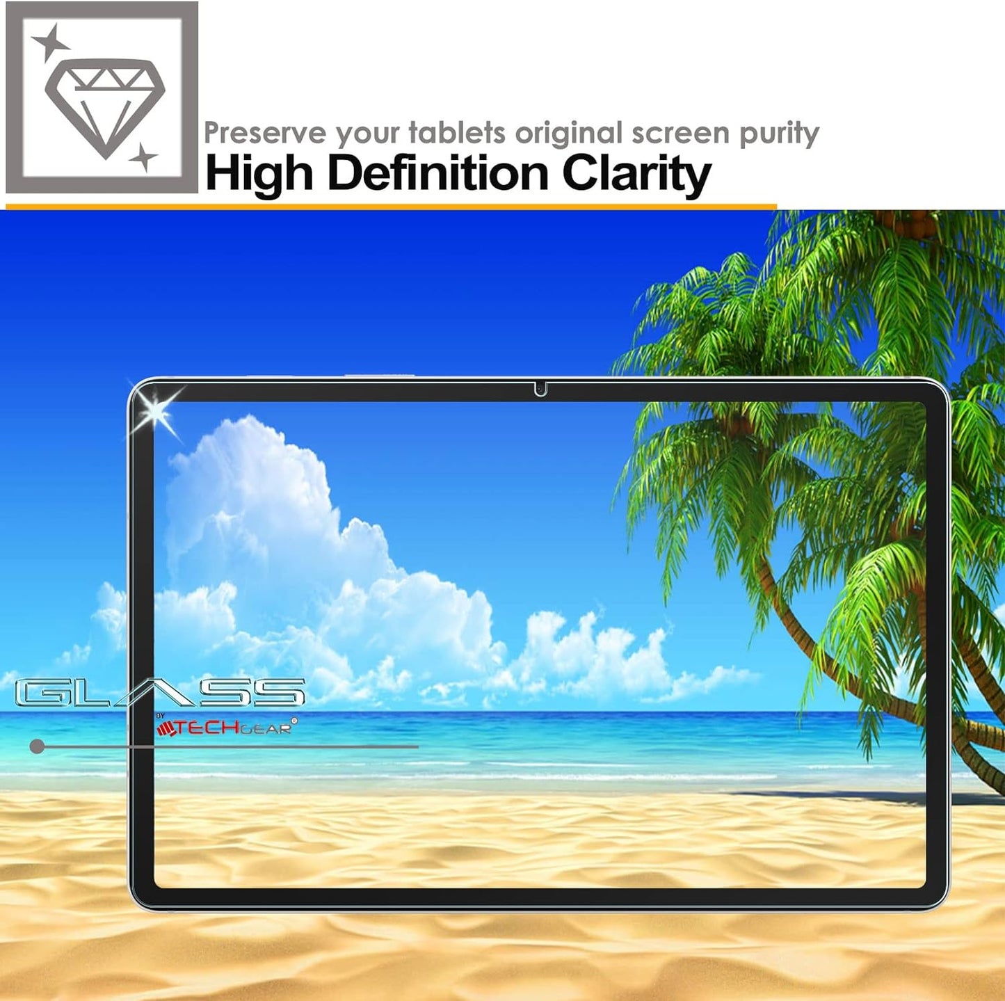 Samsung Galaxy Tab S10 Plus & S9 Plus 12.4" (SM-X820 / SM-X810 Series) Tempered Glass Screen Protectors