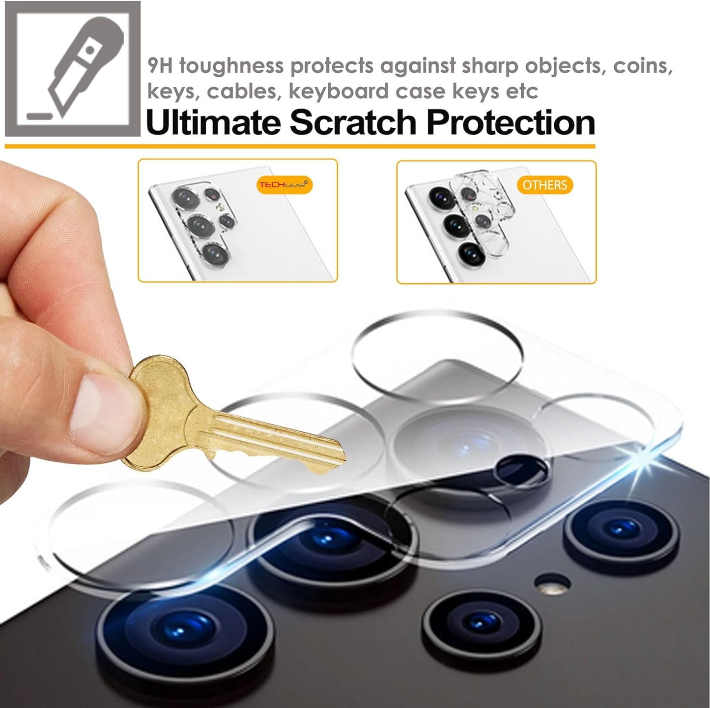 Samsung Galaxy S24 Ultra FUll Camera Lens Protector