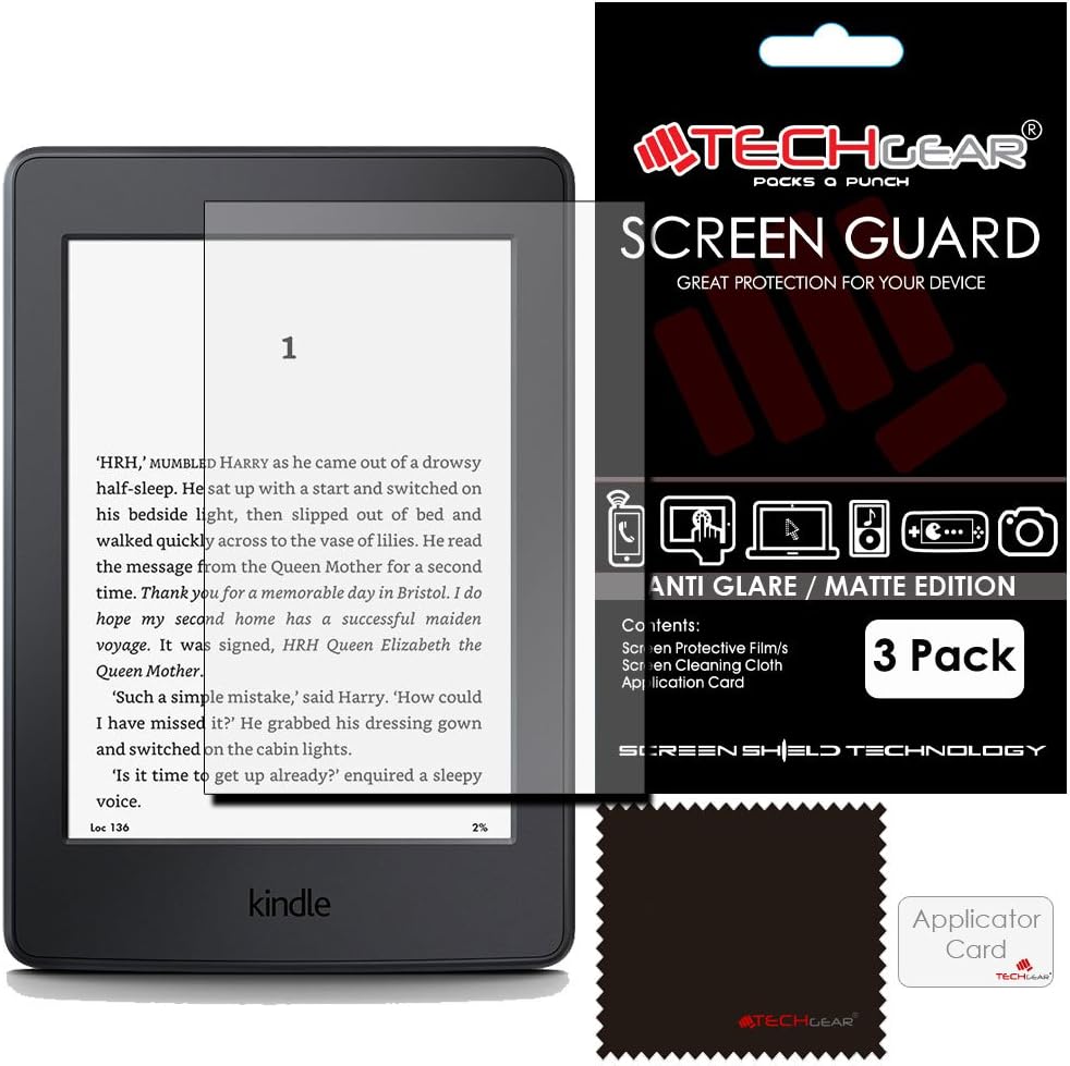 Amazon Kindle eReader 11th / 10th / 9th Generation 6" Anti Glare, Matte Film Screen Protectors