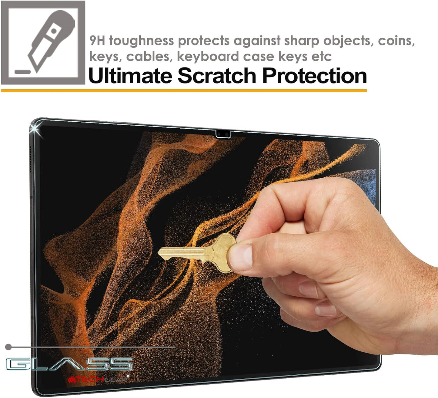 Tempered Glass Screen Protectors for Samsung Galaxy Tab S11 Ultra, Tab S10 Ultra & Tab S9 Ultra 14.6" SM-X930 / X936 / X920 / X926 / X910 / X916