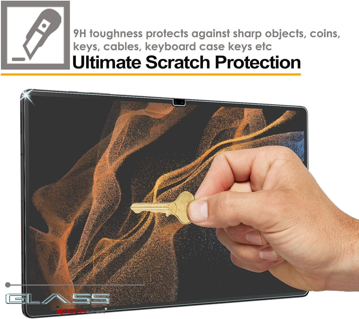 Anti Glare, Matte Tempered Glass Screen Protector for Samsung Galaxy Tab S11 Ultra, Tab S10 Ultra & Tab S9 Ultra 14.6" SM-X930 / X936 / X920 / X926 / X910 / X916