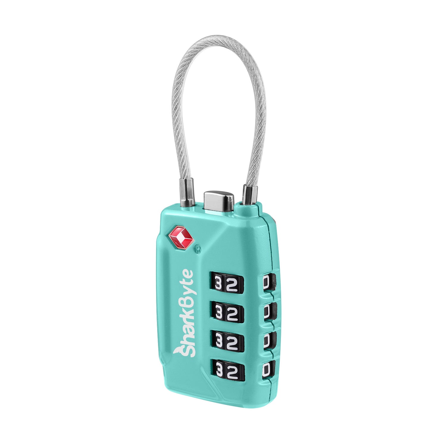 TSA Suitcase Locks 4-Dial Security Travel Combination Padlock
