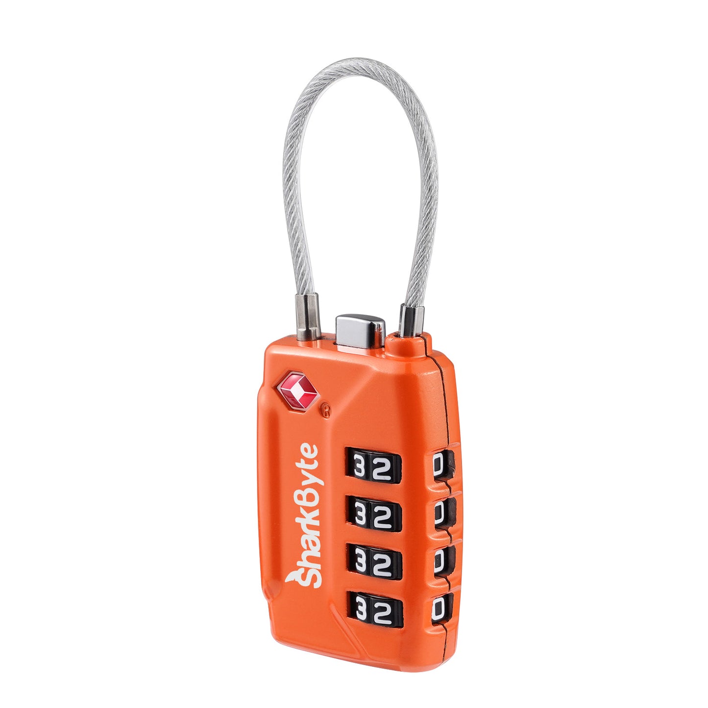 TSA Suitcase Locks 4-Dial Security Travel Combination Padlock