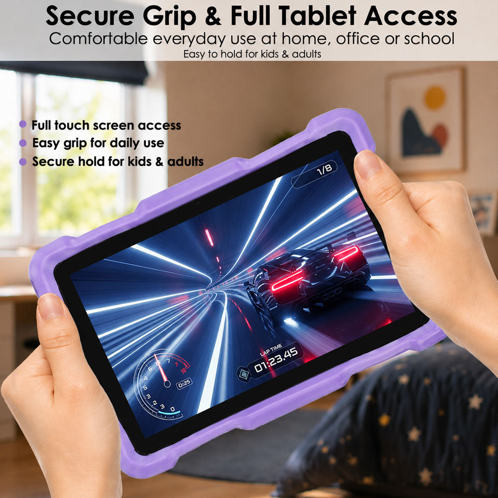TECHGEAR Universal Tablet Case 8 Inch (7.9–8.7") - Rugged Bumper Case with Stand, Adjustable Fit Shockproof Protective Cover for iPad, Samsung, Lenovo, Android Tablets (Copy)