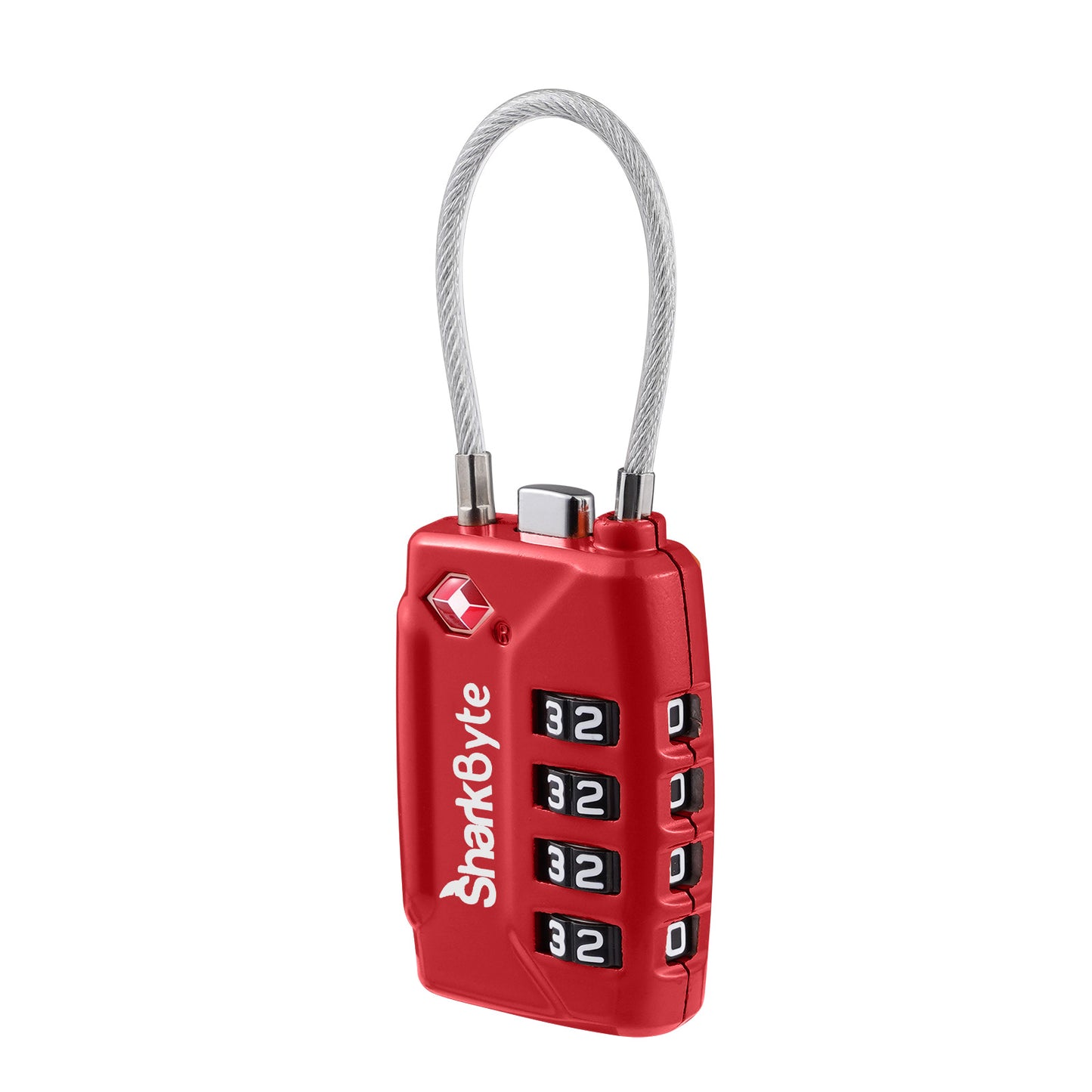 TSA Suitcase Locks 4-Dial Security Travel Combination Padlock