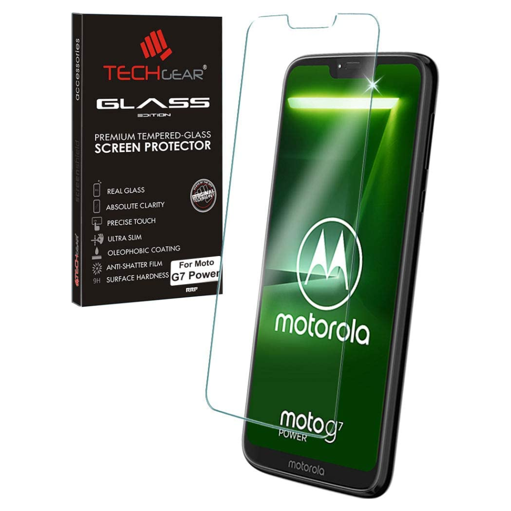 Moto G7 Plus Screen Protector TECHGEAR GLASS
