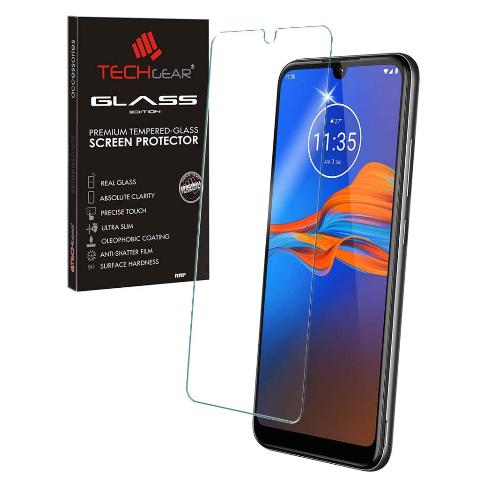 Motorola Moto E6 Plus / E6s, Genuine Tempered Glass Screen Protectors