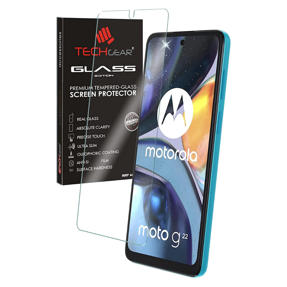Motorola Moto E22, Tempered Glass Screen Protector