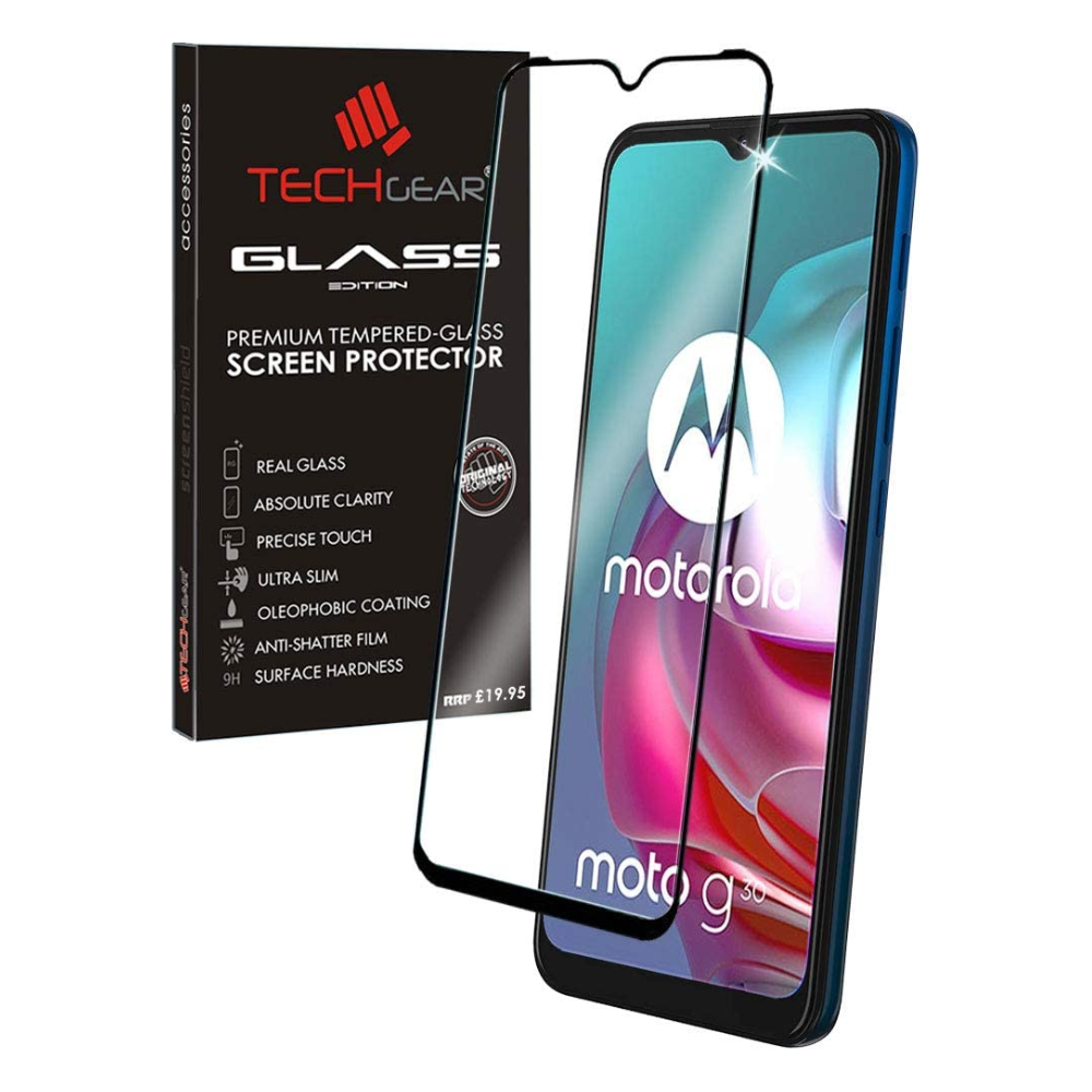 Motorola Moto G32 / G50 / G30 / G10 Full Coverage 3D Tempered Glass Screen Protectors
