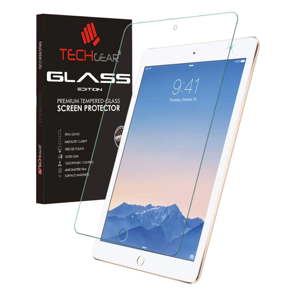 iPad Air 2, Air 9.7", iPad 6 Tempered Glass Screen Protectors