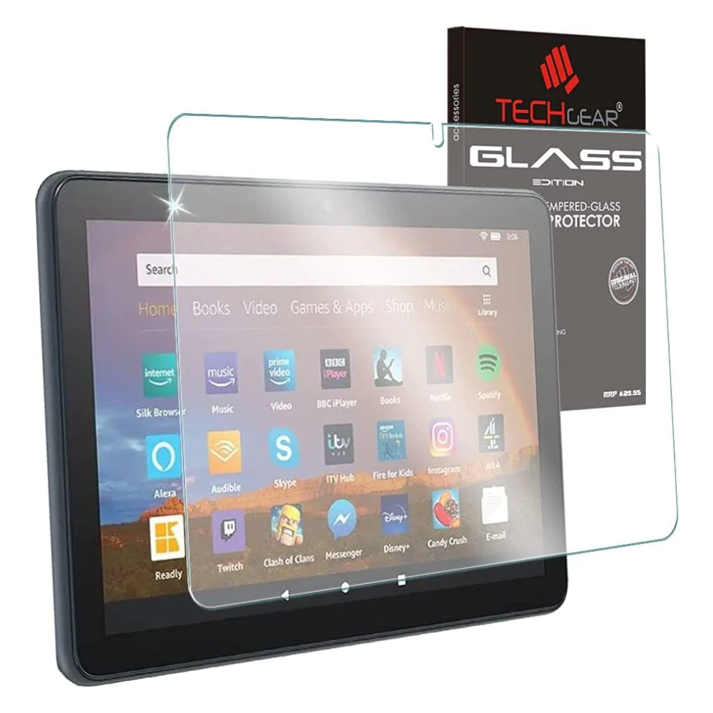 Amazon Fire HD 10" / HD 10" Plus (13th Generation) Anti Glare, Matte Tempered Glass Screen Protectors