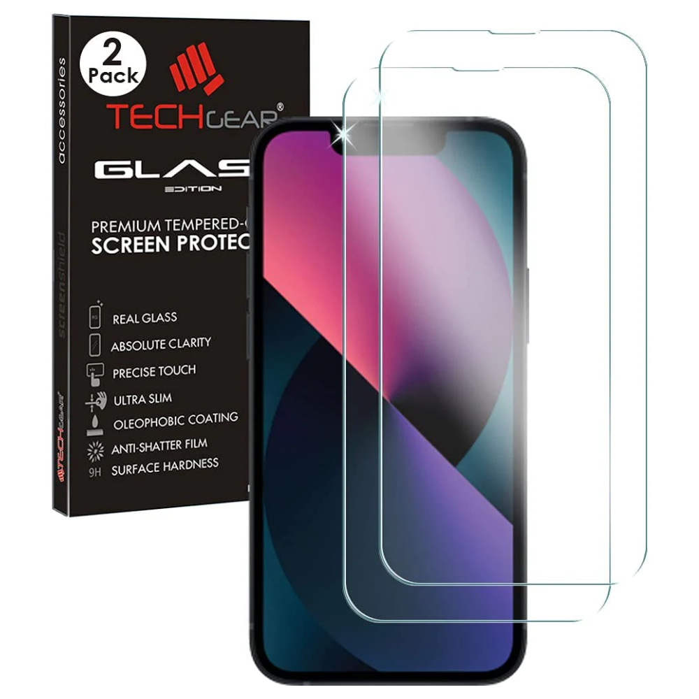 iPhone 14 Plus 6.7", Tempered Glass Screen Protector