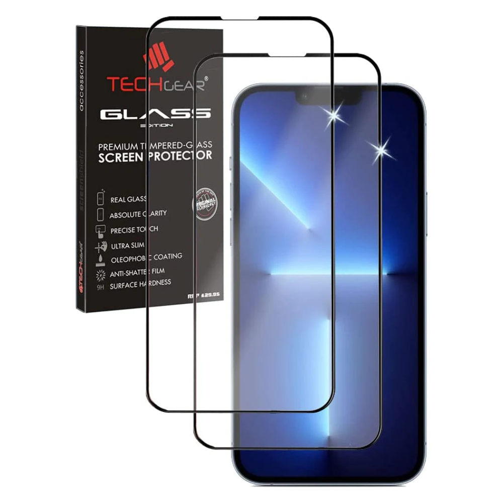 Phone 14 Plus Full Coverage 3D Tempered Glass Screen Protectors