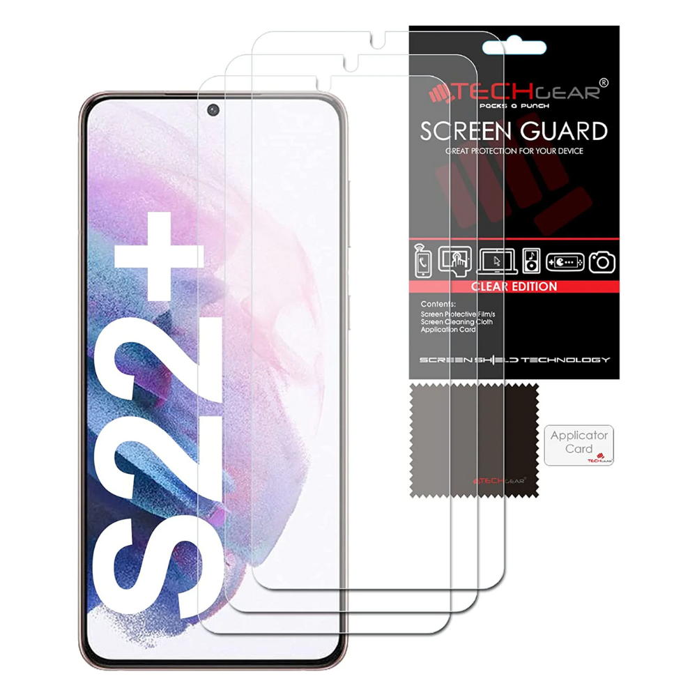 Samsung Galaxy S22 Plus / S22+ 5G, CLEAR LCD Screen Protectors Cover Guards