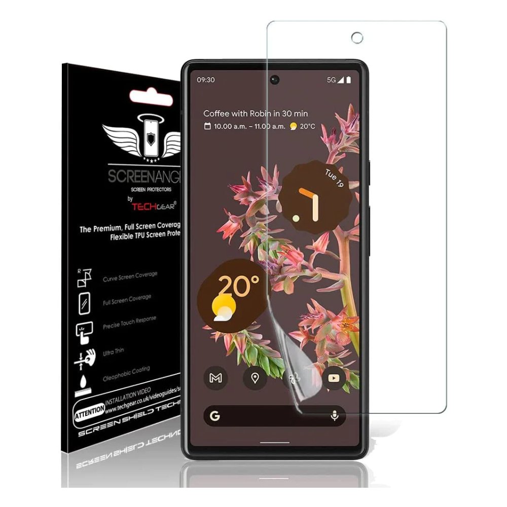 Google Pixel 6a Full Coverage TPU Film Screen Protectors