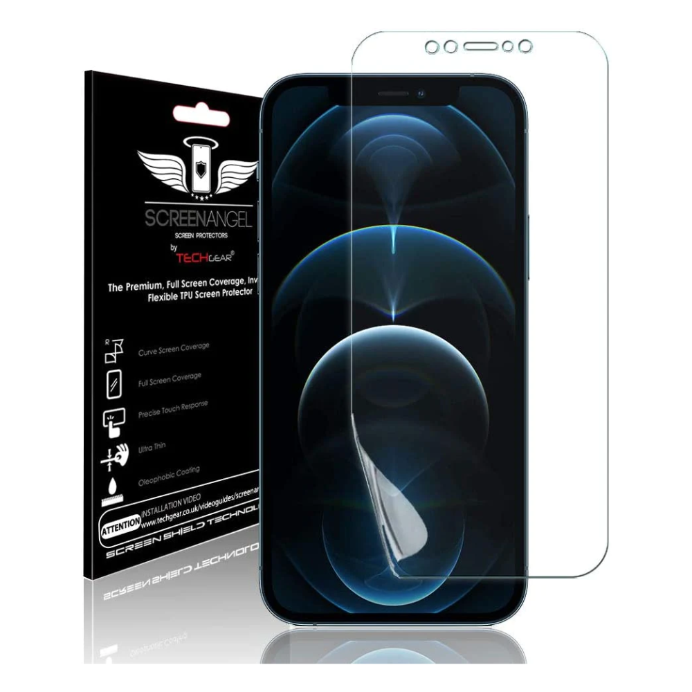 iPhone 12 Pro Max Full Coverage TPU Film Screen Protectors