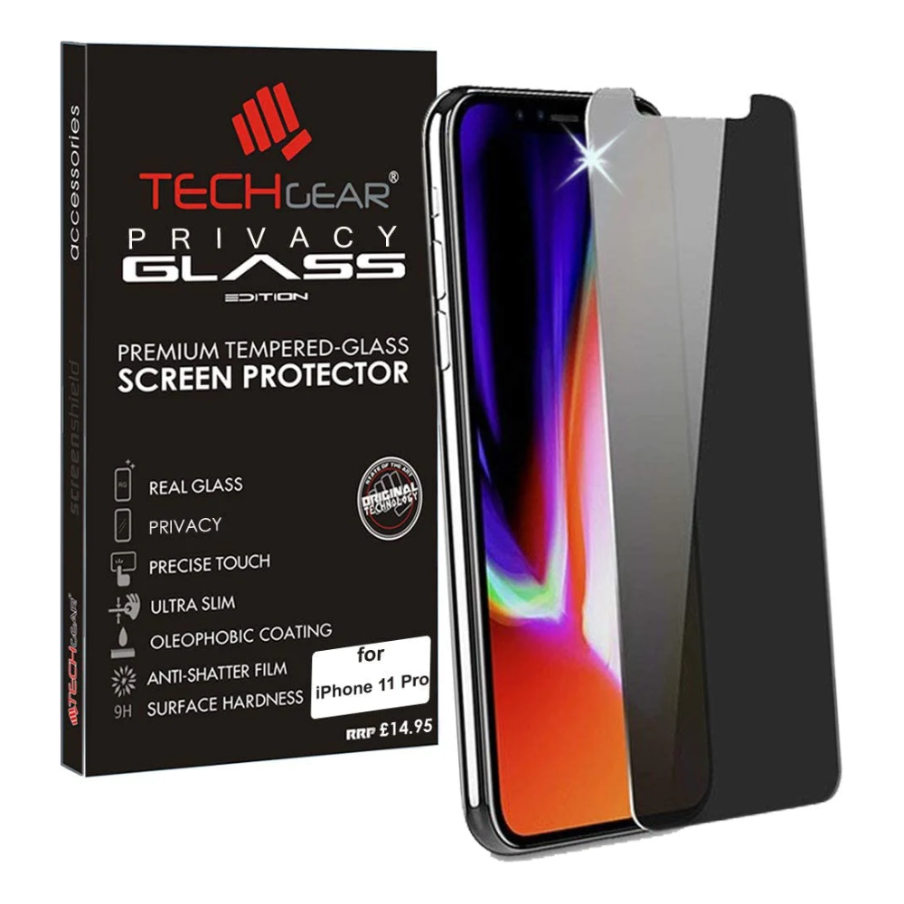 iPhone 11 Pro / iPhoen XS / X Anti Spy, Privacy Tempered Glass Screen Protectors