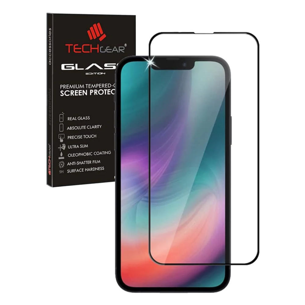iPhone 13 Mini Full Coverage 3D Tempered Glass Screen Protectors